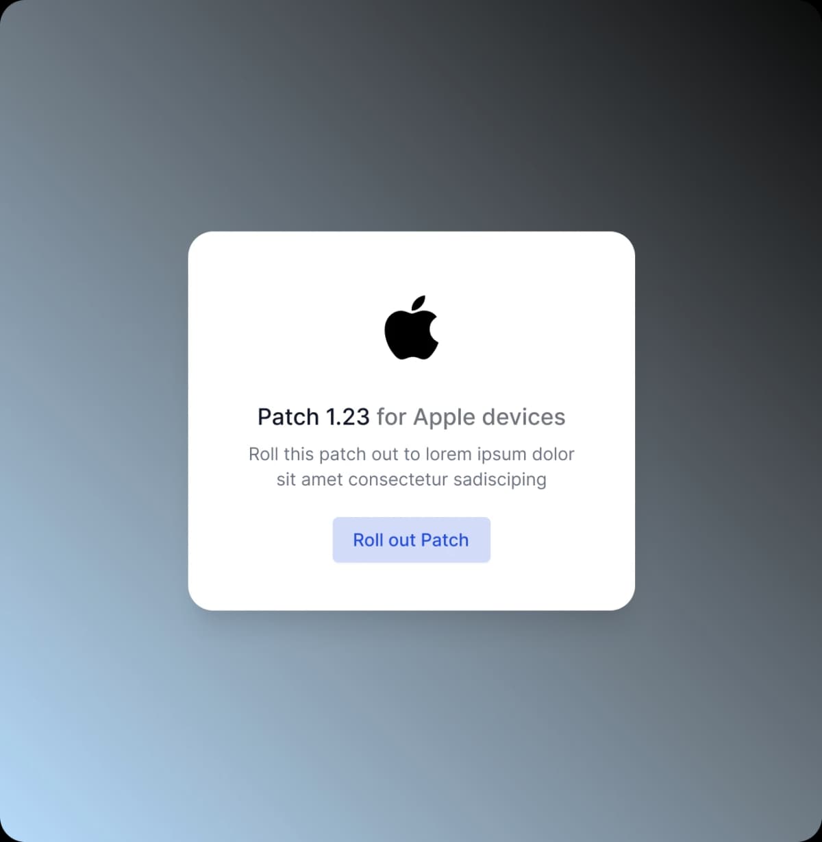 Effortlessly roll out patches & updates company-wide